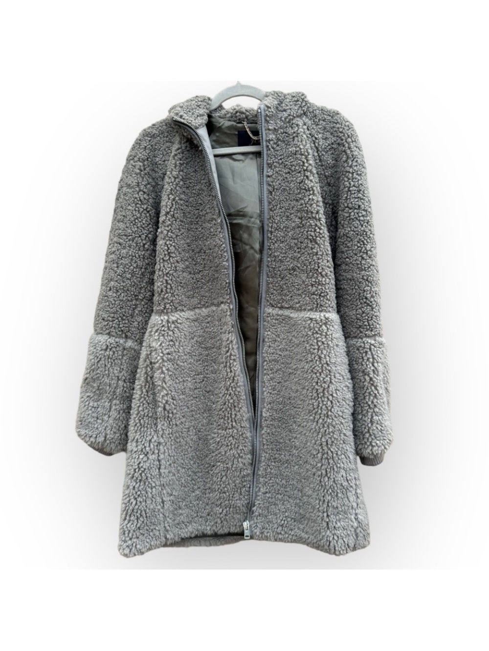 Super Snuggly Waterproof Teddy Coat J Crew - EUC worn seldomly